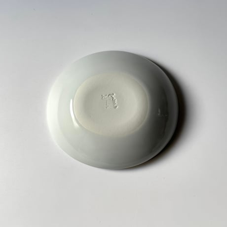 陶房遊　ミニボウル ブルーリーフ A