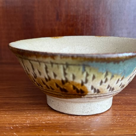 北窯 松田共司工房　3.5寸マカイ 蛇の目なし キ3.5G（直径約11cm)