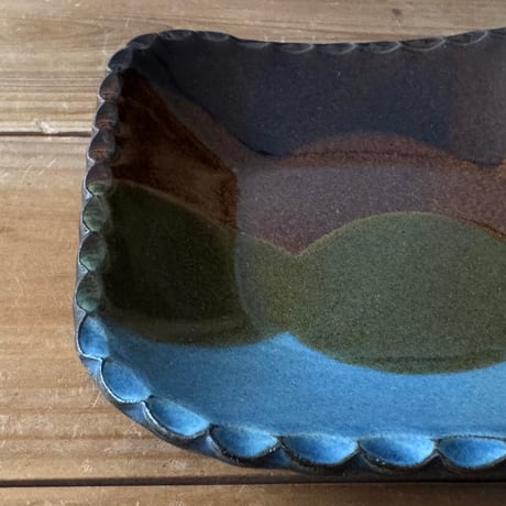 佐川義乱　スクエアボウル 3A (約12×12cm)
