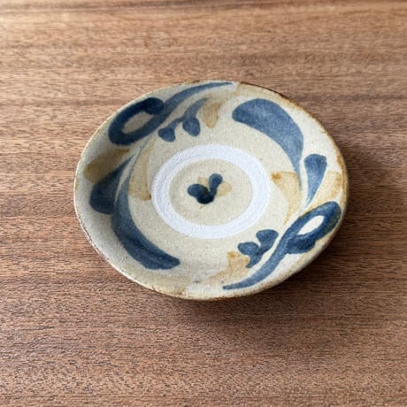 北窯 松田共司工房　4.5寸皿 キ4.5E（直径約14.5cm)