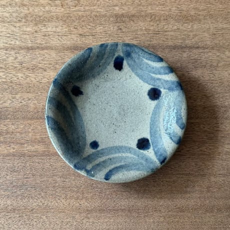 北窯 宮城工房　5寸皿 蛇の目なし ミ5H（直径約16cm)