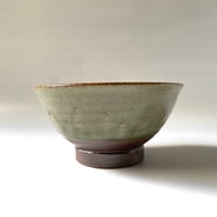 かじや窯　飯碗 大 灰 C