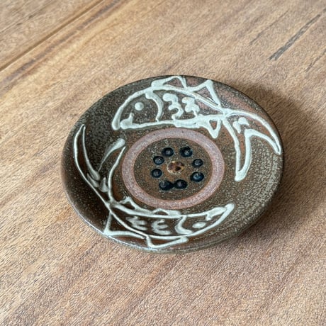 田村窯　5寸皿 タ5I(直径約15.5cm)