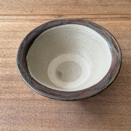 北窯 宮城工房　6寸ワンブー  ミ6ワH（直径約18cm)