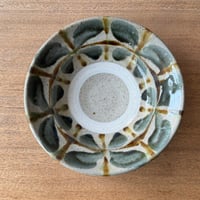 キマノ陶器　8寸皿 キ6G（直径約24cm)