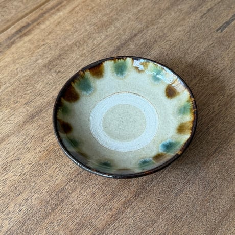 北窯 松田共司工房　4寸皿 キ4E（直径約12cm)