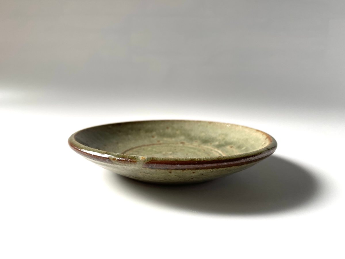 かじや窯 4寸皿 灰 A | kogeiseikatsu.shop