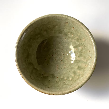 かじや窯　飯碗 大 灰 C