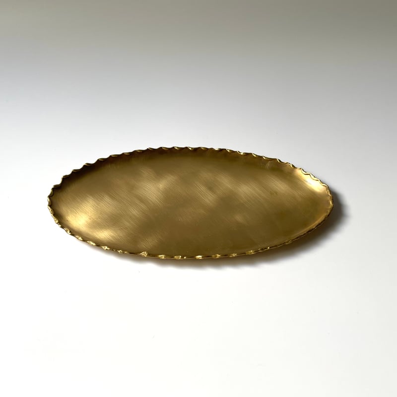 トルコ　真鍮皿 A 藤田永子 真鍮プレートshort A | kogeiseikatsu.shop
