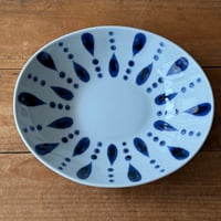 陶房遊　カレー鉢 20A（約22×18cm)