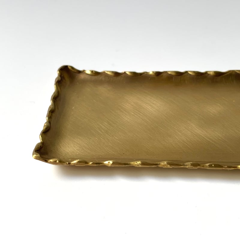 藤田永子 真鍮角長皿 | kogeiseikatsu.shop