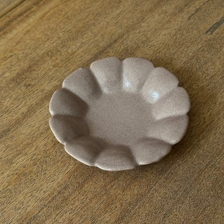 宮内太志　輪花小皿 M13B（直径約12cm)