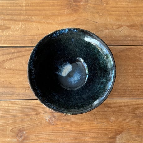 村澤陶苑　灰釉重掛鉢 C (直径約14.5cm)