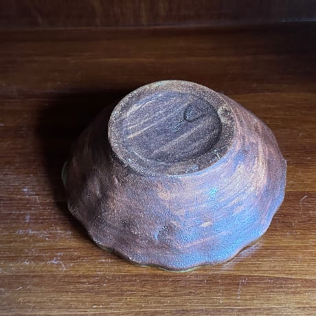 柳瀬俊一郎　輪花鉢 ジグザグ 44B1（直径約12cm)
