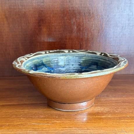 北窯 宮城工房　6寸ワンブー  ミ6ワG（直径約18.5cm)