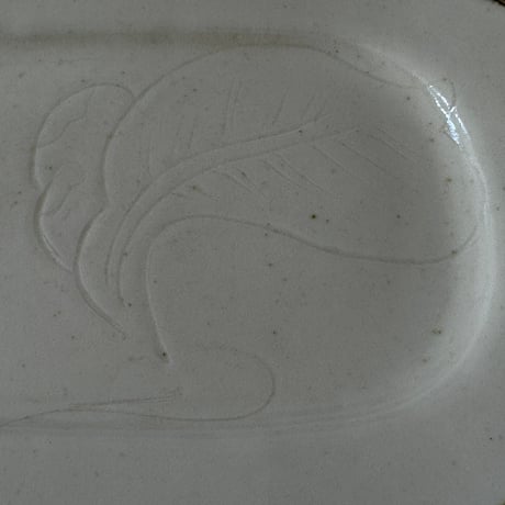 宮内太志　  すみ切り長方皿 M1A（約21.5×16cm)
