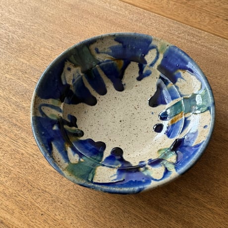 キマノ陶器　7寸皿 キ5H（直径約21cm)