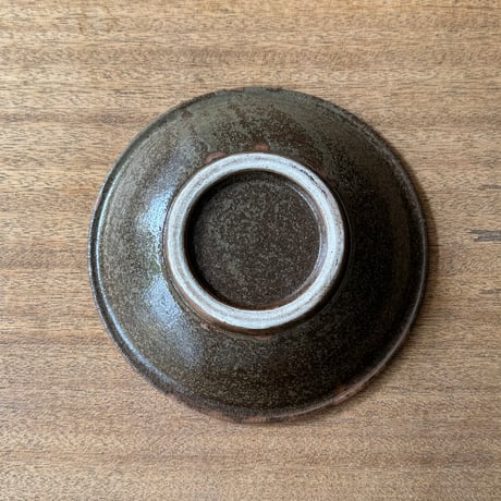 榮一工房　6寸皿 エ6B（直径約19cm）