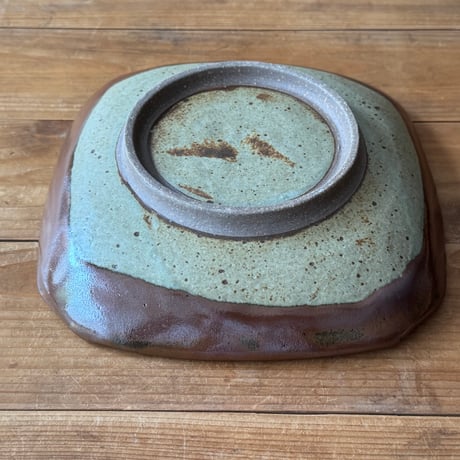 セレン のあ　おにぎり四角皿 B（約22×22cｍ）