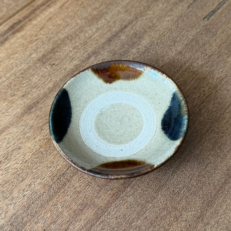 北窯 松田共司工房　4寸皿 キ4D（直径約12cm)