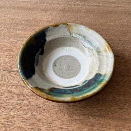 キマノ陶器　5寸皿 キ3G（直径約15cm)