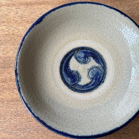 田村窯　5寸皿 タ5B (直径約15.5cm)