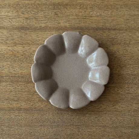 宮内太志　輪花小皿 M13B（直径約12cm)