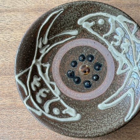 田村窯　5寸皿 タ5I(直径約15.5cm)