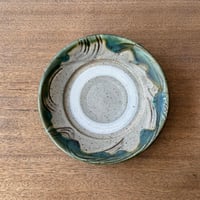 キマノ陶器　６寸洋皿 キ19C（直径約18.5cm)