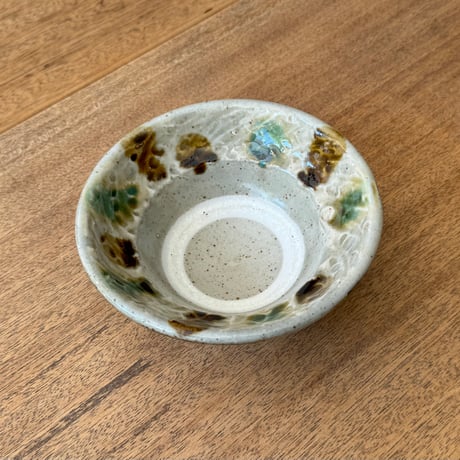 キマノ陶器　5寸鉢 キ36G（直径約15.5cm)