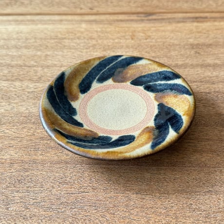 田村窯　4寸皿 タ4E (直径約13cm)
