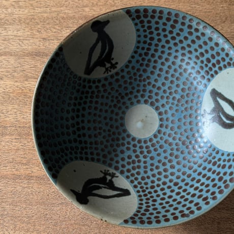 皐月窯　ボールL  さ25（直径約18cm)