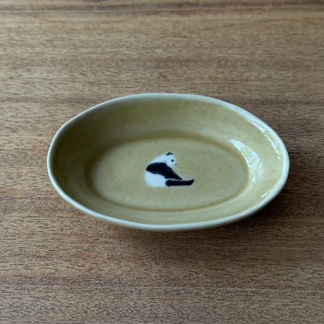 イロリ工房　オーバル皿 イ7A（約13×9cm)