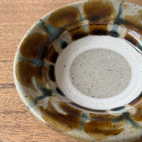 キマノ陶器　5寸皿 キ3B（直径約15cm)