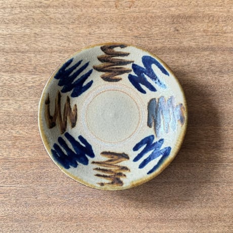 田村窯　5寸皿 タ5E(直径約15.5cm)