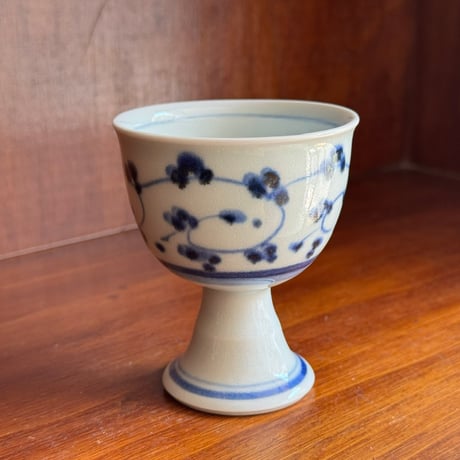 砥部焼 中田窯　馬上杯 N41バC
