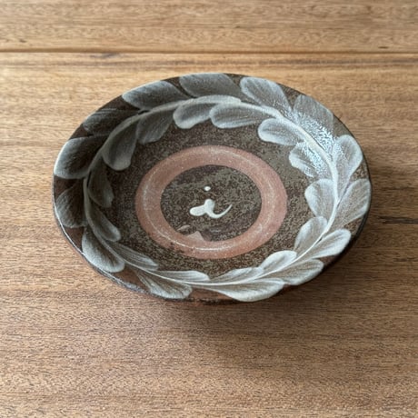 榮一工房　6寸皿 エ6B（直径約19cm）