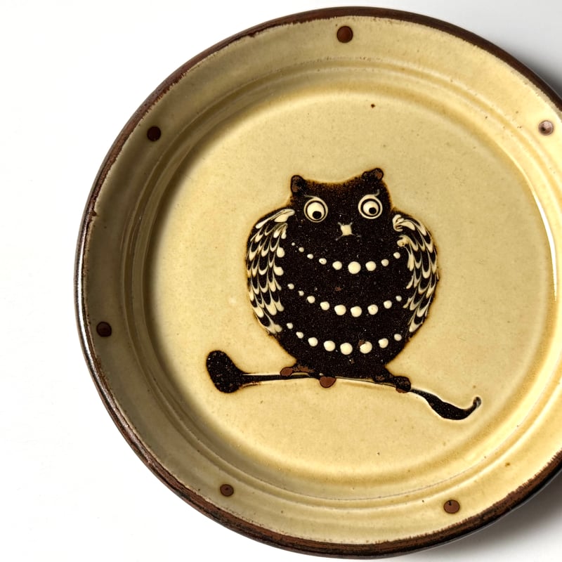 小島鉄平　てつ工房　ウサギ柄の超大皿 てつ工房 小島鉄平 5寸プレート ホ | kogeiseikatsu.shop