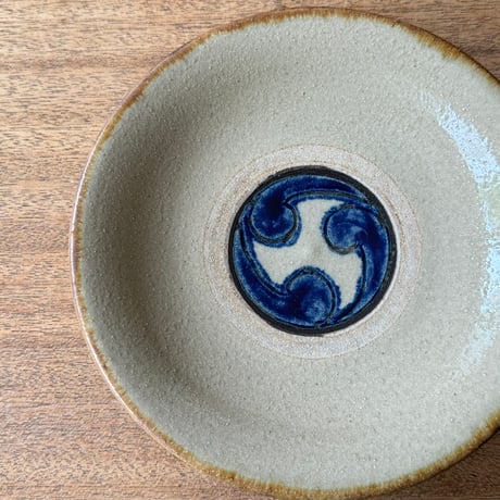 田村窯　6寸皿 タ6A (直径約18.5cm)