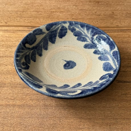 榮一工房　7寸皿 エ7D（直径約22cm）