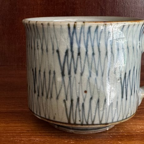 皐月窯　角コーヒーカップ さ29