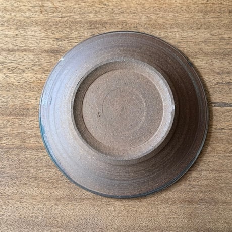 榮一工房　7寸皿 一枚焼き エ7I（直径約22cm）