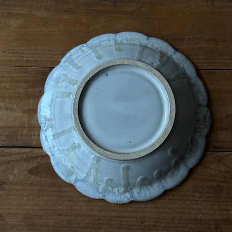 村澤陶苑 村澤享　花形皿 3A (直径約21.5cm)