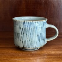 皐月窯　角コーヒーカップ さ29