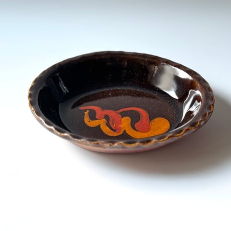 柳瀬俊一郎　楕円グラタン皿 D (約18×15cm)