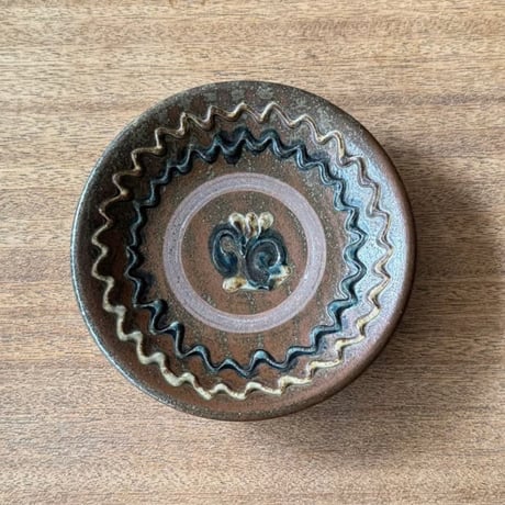 田村窯　5寸皿 タ5G(直径約15.5cm)