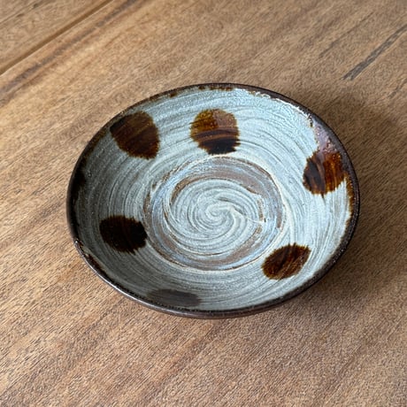 北窯 松田共司工房　5寸皿 キ5F（直径約15.5cm)