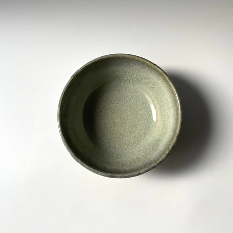 やきもの山上　5寸鉢 縁呉須 B