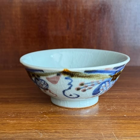 皐月窯　茶碗(小) ざくろ さ19B