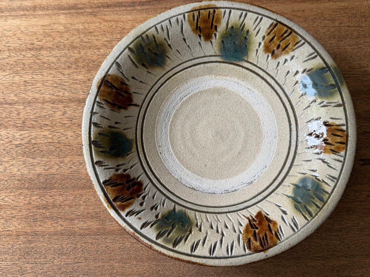 北窯 松田共司工房 7寸皿 キ7A（直径約23cm) | kogeiseikatsu.shop